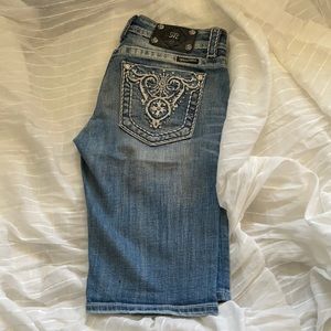 Miss Me Bermuda Shorts